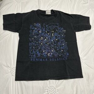 Vintage Discovery Kids Graphic Tee Winter and Summer Solstice
